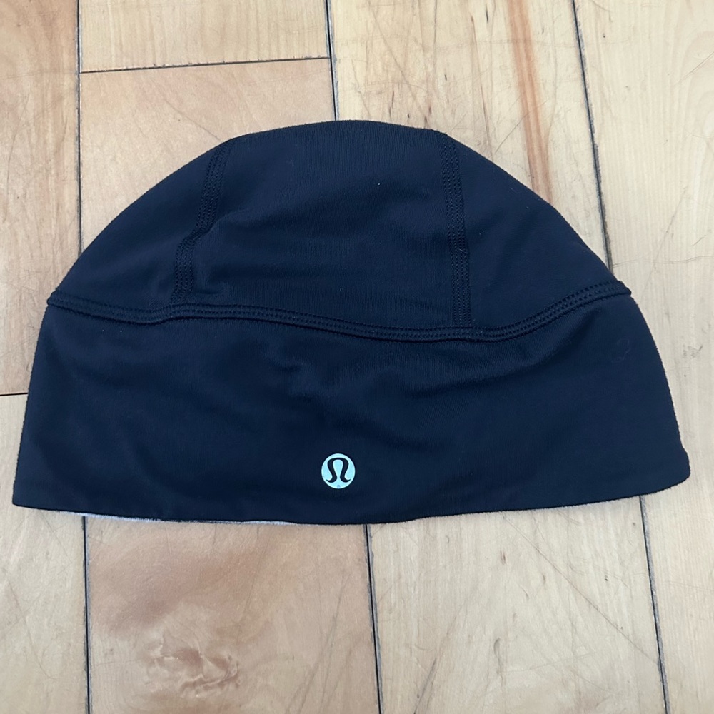 Lululemon Athletica Black Beanie Hat